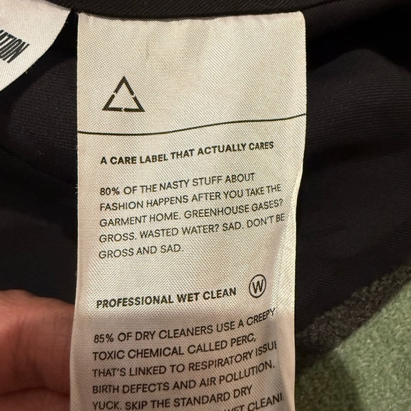 Reformation Grey Long Blazer - Picture 5 of 6